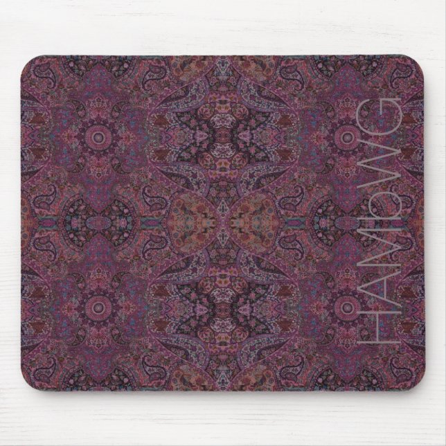 HAMbyWG - Mouse Pad - Plum Persian (Front)