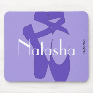 HAMbyWG - Mouse Pad Purple Ballet Slipper