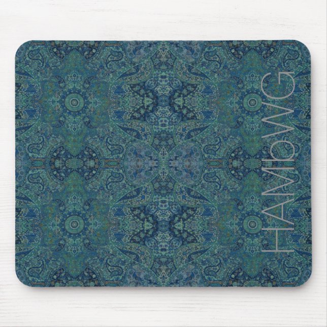 HAMbyWG - Mouse Pad - Teal Persian (Front)
