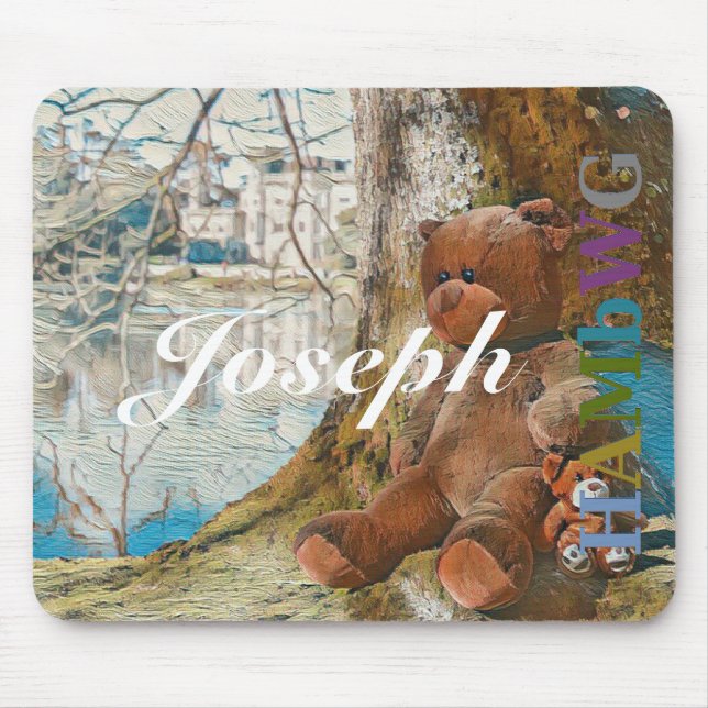 HAMbyWG - Mouse Pad - Teddy Bear (Front)