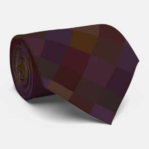 HAMbyWG - Neck Tie - Plum Spectrum Diamond