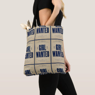 HAMbyWG - Novelty Tote Bag - Girl Wanted