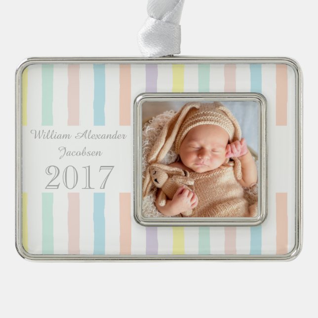 HAMbyWG - Ornament - Pastel Stripes (Front)