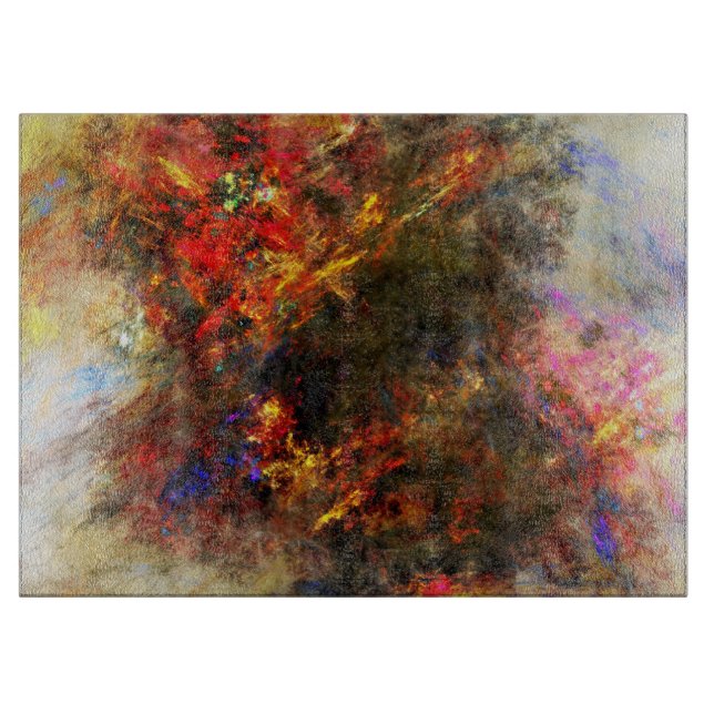 - HAMbyWG - Painters - Glass Cutting Board (Front)