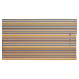 HAMbyWG Pair of K Pillowcases - Multi Colour