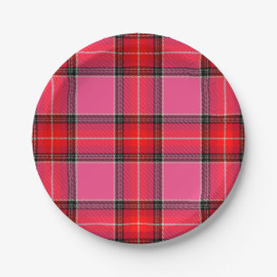 HAMbyWG - Paper Plate - Pink Plaid