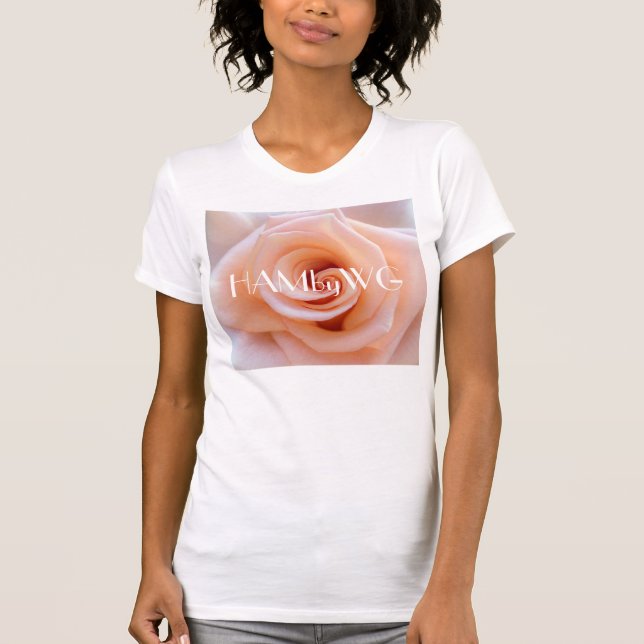 HAMbyWG Peach Rose T-Shirt (Front)