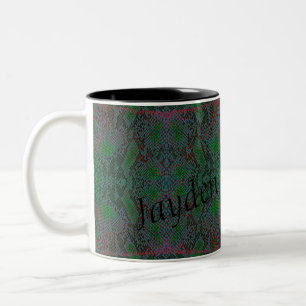 HAMbyWG - Personalizable Mug - Snake - Green/Red