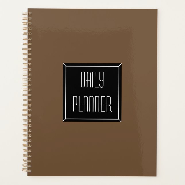 HAMbyWG - Photo Daily Planner - Any Colour (Front)