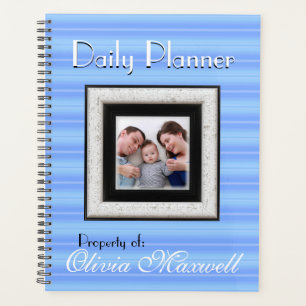 HAMbyWG - Photo Daily Planner - Blue Chiffon