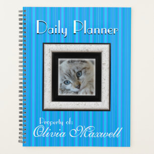 HAMbyWG - Photo Daily Planner -  Bright Sky Blue