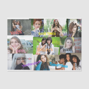 HAMbyWG - Photos with words Tissue Paper