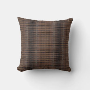 HAMbyWG - Pillow 16" - Fine Matchstick Look Mocha