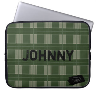 HAMbyWG - Plaid in any color Laptop Sleeve