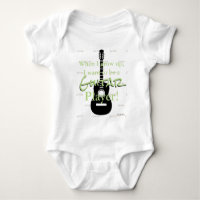 HAMbyWG - Romper, T-shirt, Snap T -  Guitar Theme