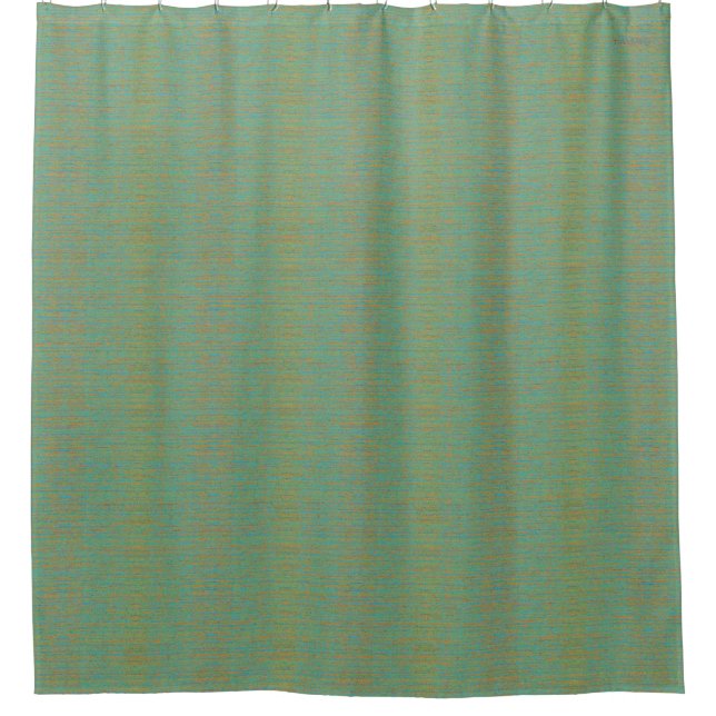 HAMbyWG - Shower Curtain - Green Mix (Front)