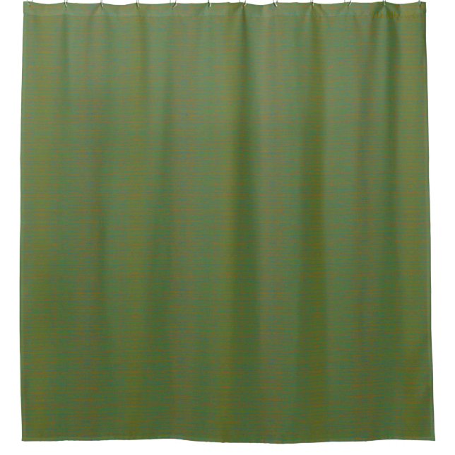 HAMbyWG - Shower Curtain - HAMbWG Mixed Green (Front)
