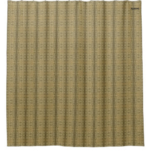 HAMbyWG - Shower Curtain - India Ink Wheat