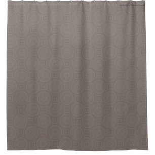 HAMbyWG - Shower Curtain - Khaki Bohemian