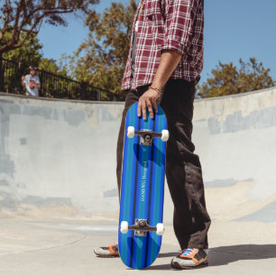 HAMbyWG - Skateboard - Blue Green Glowing Stripe