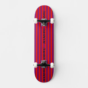 HAMbyWG - Skateboard - Purple  Red  w HAMbWG Bar