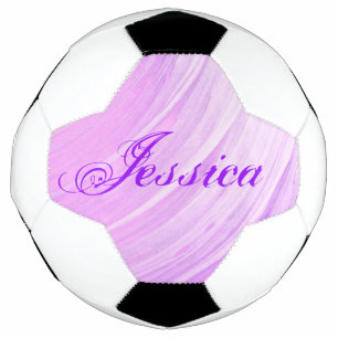 HAMbyWG - Soccer Ball - Pink Swirl