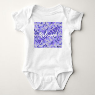 HAMbyWG - T-Shirt - Beloved Daughter Camouflage Baby Bodysuit