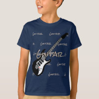 HAMbyWG - T Shirt - Multi-Colour - Guitar