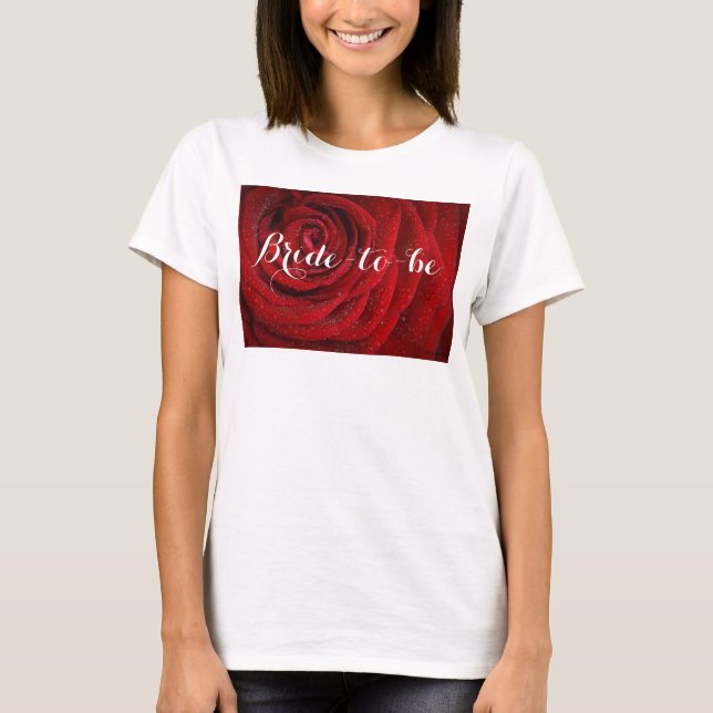HAMbyWG -  T-Shirts - Lg. Red Rose/Bride (Front)