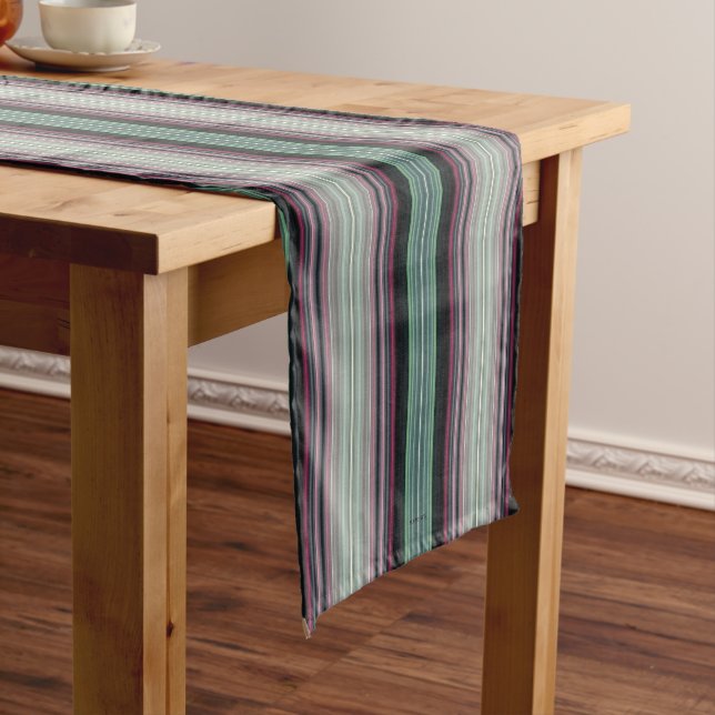 HAMbyWG Table Runner - Tourmaline Stripe (In Situ)