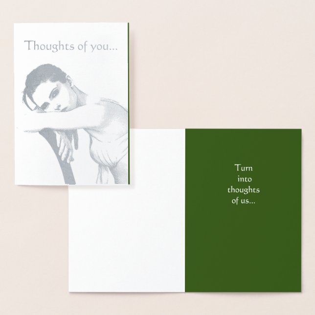 HAMbyWG Thoughts of you Foil Card (Display)