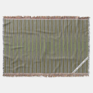 HAMbyWG - Throw Blanket - Green Bough Pattern