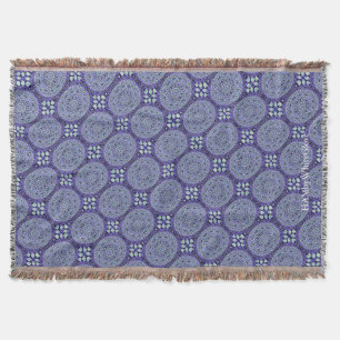 HAMbyWG - Throw Blanket - Violet Mandalas