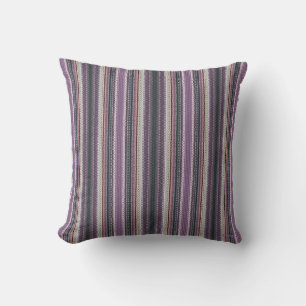 HAMbyWG - Throw Pillow Lavender Needlepoint Look