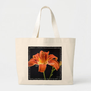 HAMbyWG Tiger Lily Large Tote Bag