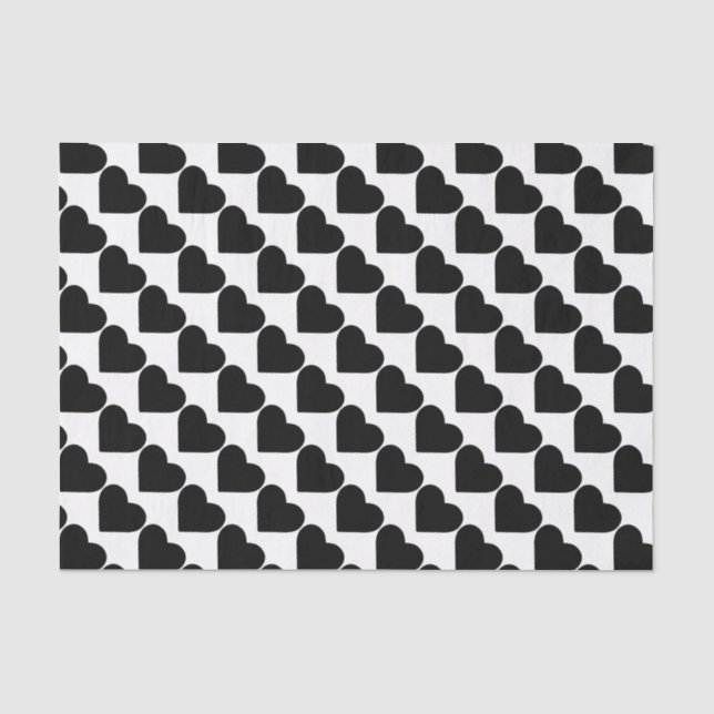 HAMbyWG - Tissue Paper - Black Hearts (Front)