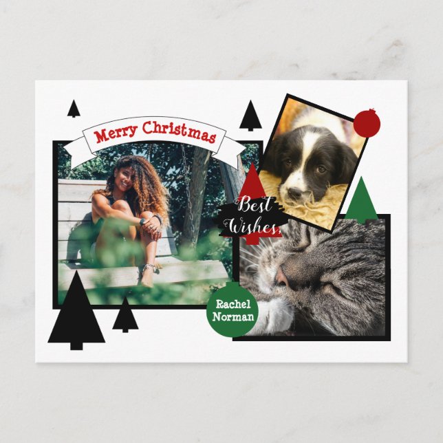 HAMbyWG Whimsy Christmas Card (Front)