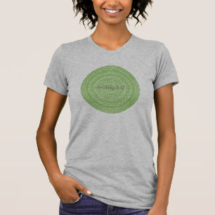 HAMbyWG - Womens Boho Circle in Lime - Nostalgic T-Shirt