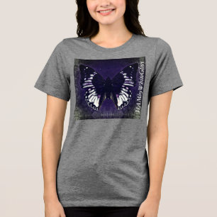HAMbyWG - Women's T-Shirt - Butterfly Tri-Blend Shirt