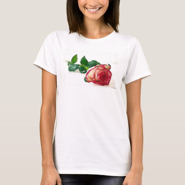 HAMbyWG - Women's T-Shirt - Single Rose (Front)
