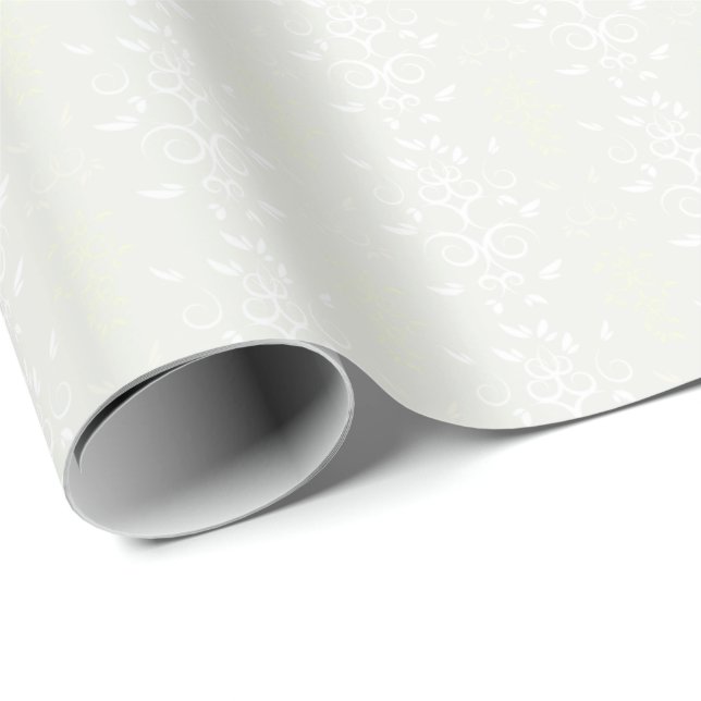 HAMbyWG Wrapping Paper - Bone/White/Crm Ornate (Roll Corner)
