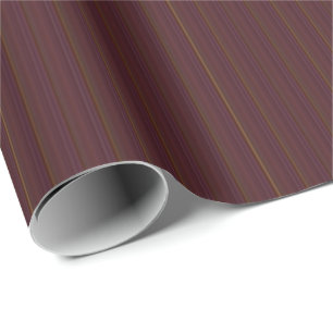 HAMbyWG - Wrapping Paper - Burgundy Stripe