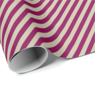 HAMbyWG Wrapping Paper - Cherry Clay Stripe