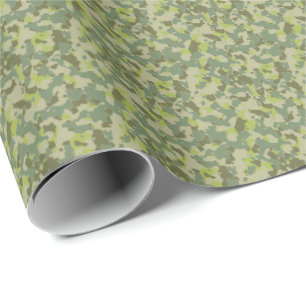 HAMbyWG Wrapping Paper - Green Camoflage