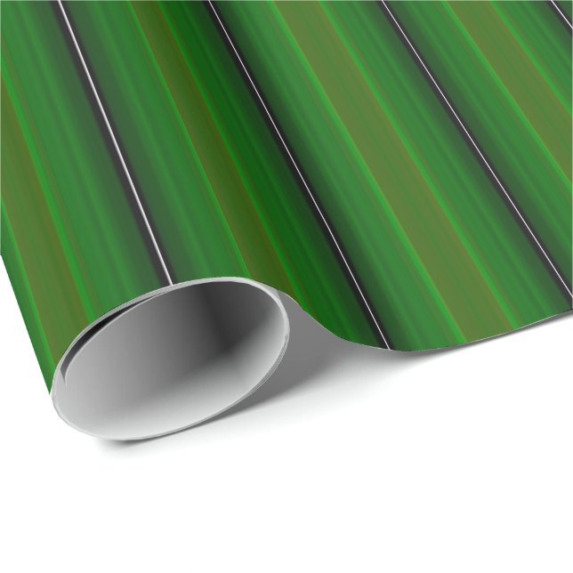 HAMbyWG - Wrapping Paper - Green Stripe (Roll Corner)