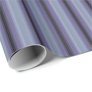 HAMbyWG - Wrapping Paper -Lavender Gradient Stripe