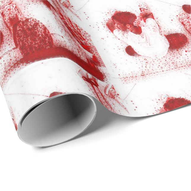 HAMbyWG - Wrapping Paper - Skateboarder Red/Wh (Roll Corner)