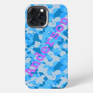 HAMbyWG  Xtreme Phone Case -  Blue Camouflage