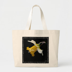 HAMbyWG - Yellow Daffodils Large Tote Bag