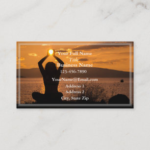 HAMbyWG Yoga or Mental Health Specialist Business Card